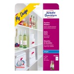Этикетки Avery Zweckform (A4, односторонняя, 5 листов, белый, накл: 4шт, 120x90мм)