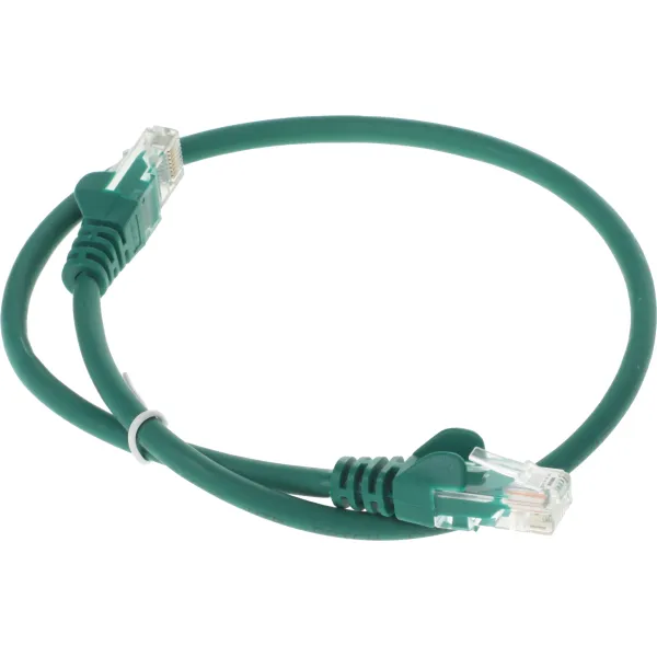 Патч-корд Lanmaster LAN-PC45/U5E-0.5-GN
