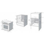 Духовой шкаф Korting OKB 1351 GSCW