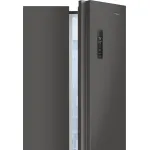 Холодильник Weissgauff WSBS 500 Inverter (No Frost, A+, 2-камерный, Side by Side, инверторный компрессор, серый)