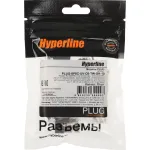 Коннектор Hyperline PLUG-8P8C-UV-C6-TW-SH-10