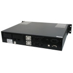 ИБП Powercom King Pro KIN-600AP-RM (интерактивный, 600ВА, 360Вт, 4xIEC 320 C13 (компьютерный), 1U)
