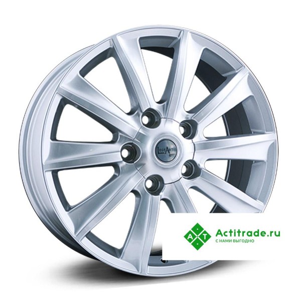 LegeArtis TY43 R20/8.5J PCD 5x150 ET 60 ЦО 110,3 серебристый