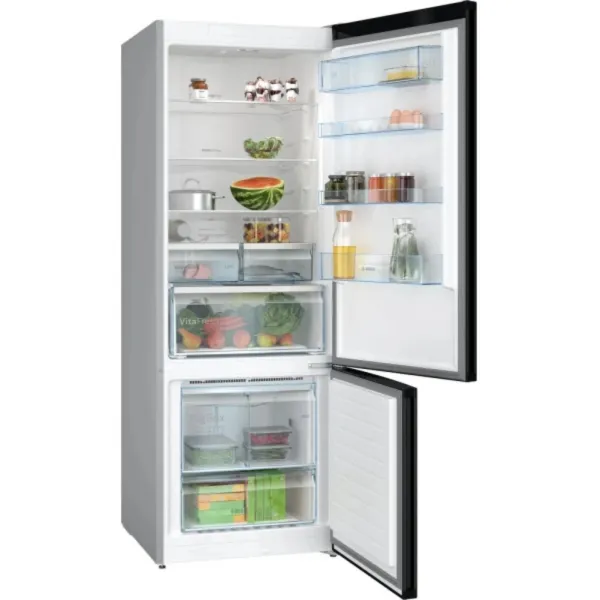 Холодильник Bosch KGN56CX30U (No Frost, A+, 2-камерный, объем 559:417/142л, нержавеющая сталь)