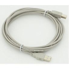 Кабель USB2.0 (USB A(m), USB B(m), 3м) [31282]