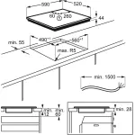 Индукционная варочная поверхность Electrolux EIT61443B