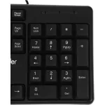 Клавиатура и мышь DEFENDER и Dakota C-270 Black USB (классическая мембранная, 104кл, светодиодная, кнопок 3, 1000dpi)