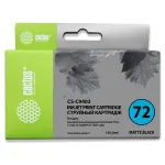 Чернильный картридж Cactus HP 72 CS-C9403 (черный матовый; 130стр; 130мл; DJ T610, T620, T770, T1100, T1100MFP, T1120, T1200)