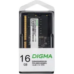 Память SO-DIMM DDR5 16Гб 4800МГц Digma (38400Мб/с, CL40, 262-pin)