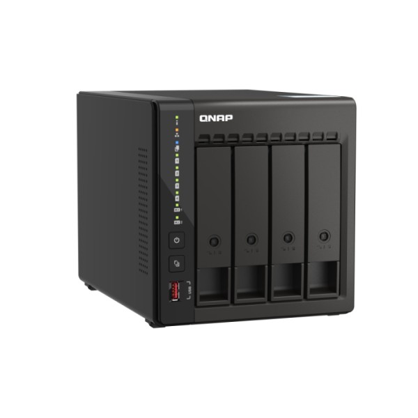 QNAP TS-453E-8G (J6412 2000МГц ядер: 4, 8Мб DDR4, RAID: 0,1,10,5,6)