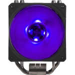 Кулер для процессора Cooler Master Hyper 212 RGB Black Edition (Socket: 1150, 1151, 1155, 1156, 1356, 2011, 2011-3, 2066, AM3, AM3+, AM4, FM1, FM2, FM2+, алюминий+медь, 30дБ, 120x120x25мм, 4-pin PWM)