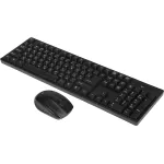 Клавиатура и мышь DEFENDER C-915 RU Black USB (радиоканал, классическая мембранная, 104кл, светодиодная, кнопок 3, 1200dpi)