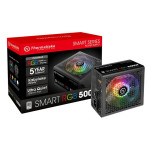 Блок питания Thermaltake Smart RGB 500W (230V) (ATX, 500Вт, 20+4 pin, ATX12V 2.3, 1 вентилятор)