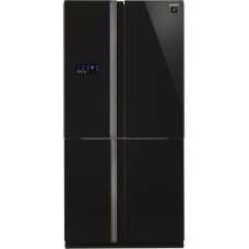 Холодильник Sharp SJ-FS97VBK (No Frost, A, 3-камерный, Side by Side, объем 600:393/207л, 89,2x183x76,6см, чёрный)