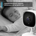 Камера видеонаблюдения TP-Link Tapo C100 (IP, внутренняя, кубическая, 2Мп, 3.3-3.3мм, 1920x1080, 15кадр/с)