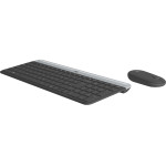 Клавиатура и мышь Logitech Slim MK470 (радиоканал, кнопок 3, 1000dpi)