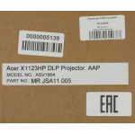 Проектор Acer X1123HP (800x600, 4000лм, HDMI, VGA, композитный, компонентный, аудио mini jack)