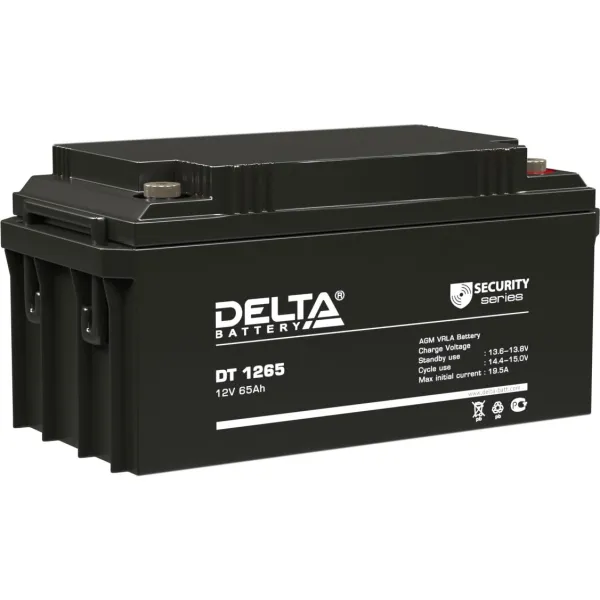 Батарея Delta DT 1265 (12В, 65Ач)