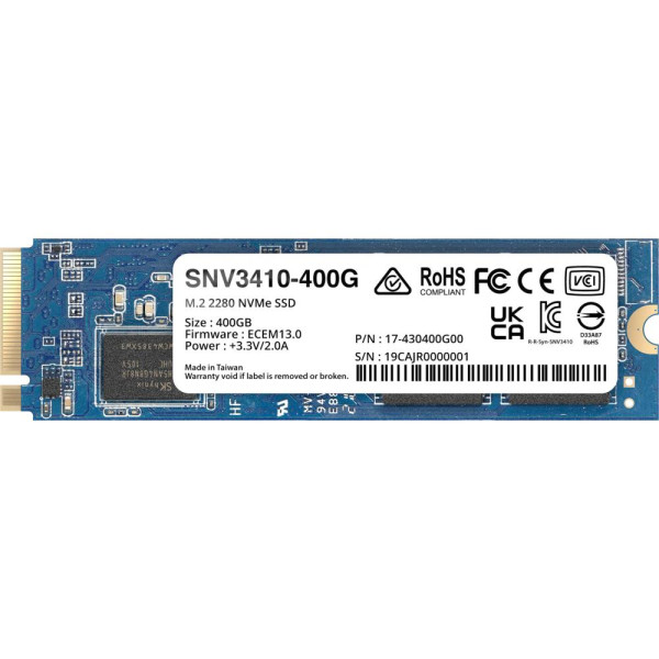 Жесткий диск SSD 400Гб Synology (2280, 3000/750 Мб/с)