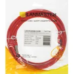 Патч-корд Lanmaster LAN-PC45/S5E-3.0-RD