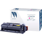 Тонер-картридж NV Print HP CE403A (пурпурный; LaserJet Color M551n, M551xh, M551dn, M570dn, M570dw, M575)