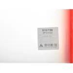 Бюрократ -BPM4ARED (A4+, полипропилен, толщина пластика 0,15мм, молния красный)