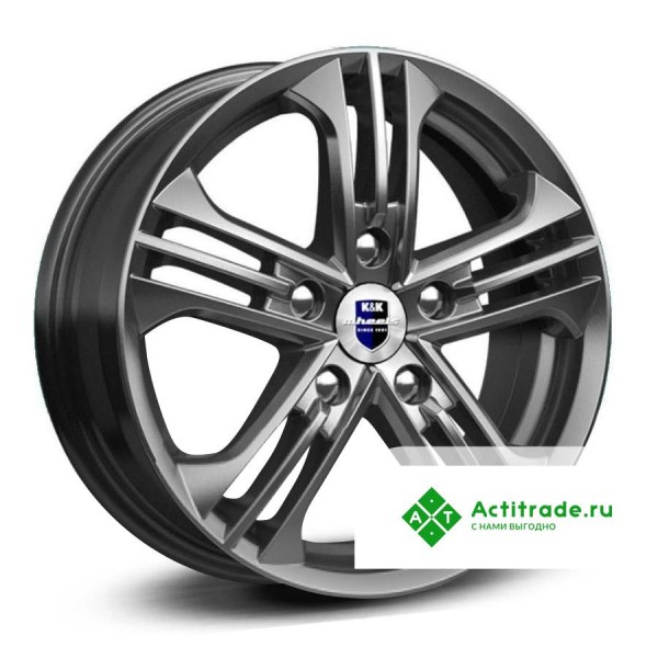 КиК Trinity R15/6J PCD 5x100 ET 39 ЦО 67,1 антрацитовый