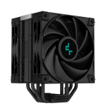 Кулер для процессора DeepCool AK400 ZERO DARK PLUS (Socket: 1150, 1151, 1151-v2, 1155, 1156, 1200, 1700, AM4, алюминий+медь, 28дБ, 4-pin PWM)