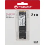 Жесткий диск SSD 2Тб Transcend (2280, 3500/2900 Мб/с, 360000 IOPS, PCIe 3.0 x4 (NVMe))