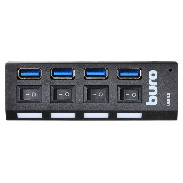 Разветвитель USB BURO BU-HUB4-U3.0-L