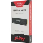 Жесткий диск SSD 1Тб Kingston (2280, 14200/11000 Мб/с, 2150000 IOPS, PCIe 5.0 x4)