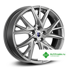 КиК Кайлас R18/6.5J PCD 5x108 ET 33 ЦО 60,1 темно - серый глянцевый