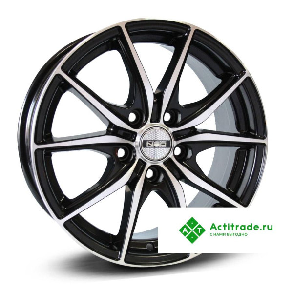 Neo 676 R16/6.5J PCD 5x114,3 ET 45 ЦО 67,1 черный с полированной лицевой поверхностью