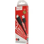 Кабель Hoco (USB (m), Lightning (m), 1м, 2,4A)