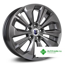 КиК Авиор R17/7J PCD 5x108 ET 40 ЦО 65,1 темно - серый глянцевый