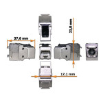 Lanmaster LAN-OK45S6A/180