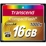 Карта памяти CF 16Гб Transcend (160Мб/с, 1000x)