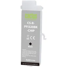 Cactus CS-R-PFI320BK-CHIP (черный; 260стр; imagePrograf TM-200, 200MFP, 205, 300, 300MFP, 305, 250, 255, 350, 355) [CS-R-PFI320BK-CHIP]
