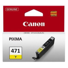 Картридж Canon CLI-471Y (желтый; 347стр; 6,5мл; Pixma MG5740, MG6840, MG7740) [0403C001]