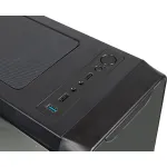 Корпус Accord JP-X w/o PSU Black (Midi-Tower, 2xUSB3.0)