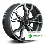 LegeArtis B563 R19/7.5J PCD 5x112 ET 32 ЦО 66,6 антрацитовый с полированной лицевой поверхностью