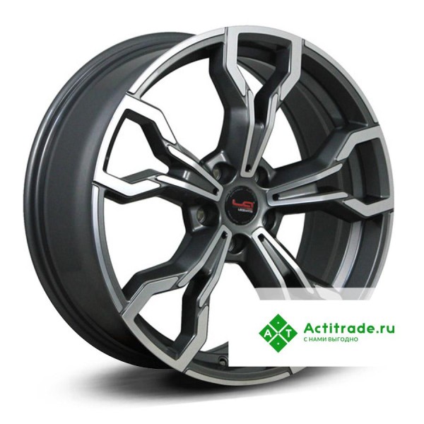 LegeArtis B563 R19/7.5J PCD 5x112 ET 32 ЦО 66,6 антрацитовый с полированной лицевой поверхностью