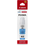 Картридж Canon GI-40 C (голубой; 70стр; Pixma G5040, G6040)