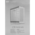 Корпус Thermaltake CTE E600MX Hydrangea Blue (Midi-Tower)