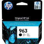 Чернильный картридж HP 963 (черный; 1000стр; OfficeJet Pro 901x, 902x)