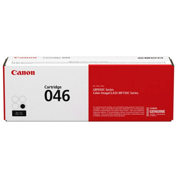 Тонер-картридж Canon 046BK (1250C002) (черный; 2200стр; i-SENSYS LBP650, MF730)