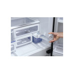 Холодильник Sharp SJ-FS97VSL (No Frost, A, 3-камерный, Side by Side, 89,2x183x76,6см, серебристый)