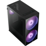 Корпус Aerocool Python-G Black (Midi-Tower, 2xUSB3.0)