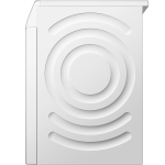 Стиральная машина Bosch WNC254A0ME(59.8x84.8x62.2см, фронтальная, макс:10,5кг, с сушкой, 1400об/мин, белый)