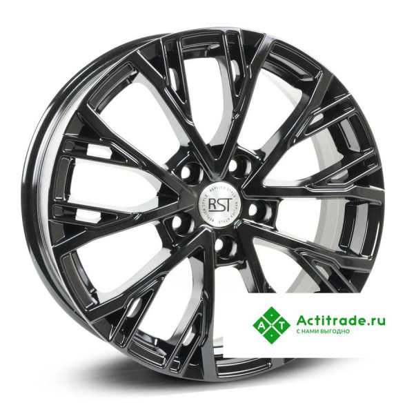 RST R207 R17/6.5J PCD 5x114,3 ET 35 ЦО 67,1 черный глянцевый